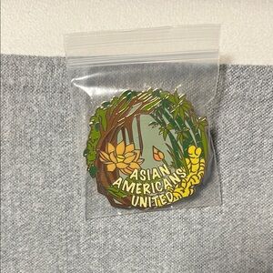 Asian Americans United Enamel Pin